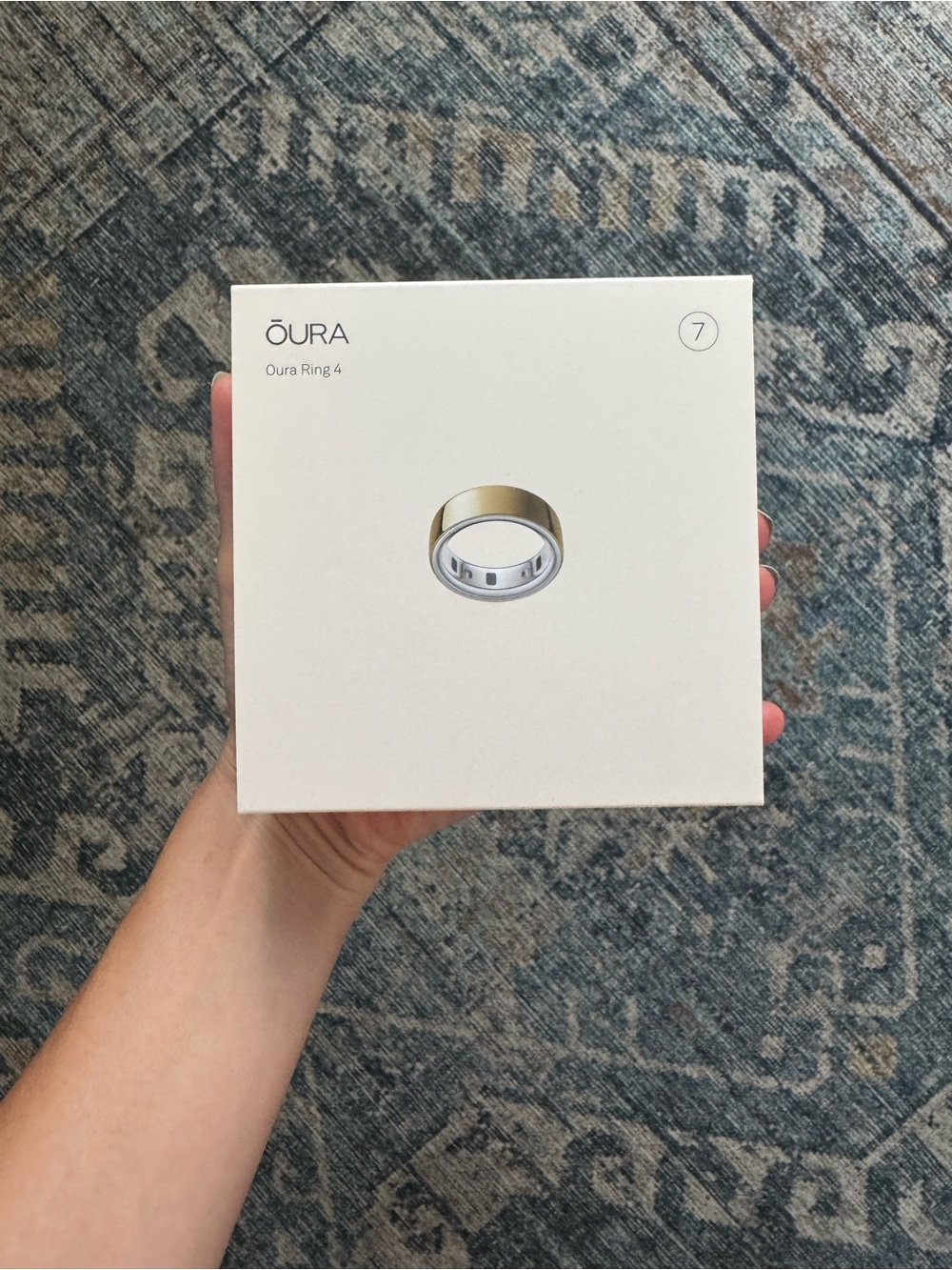 Brand NEW Oura Ring 4 in Gold, Size 7